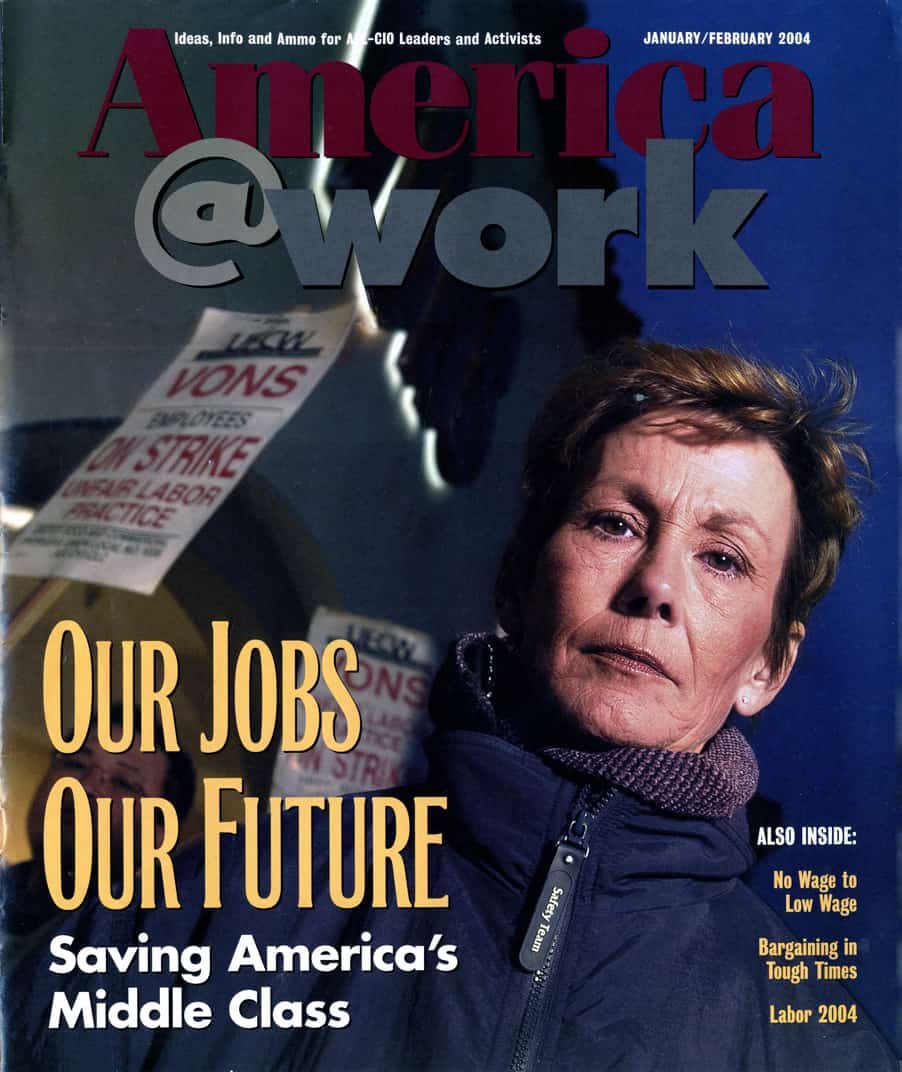 America at Work Magazine Cover