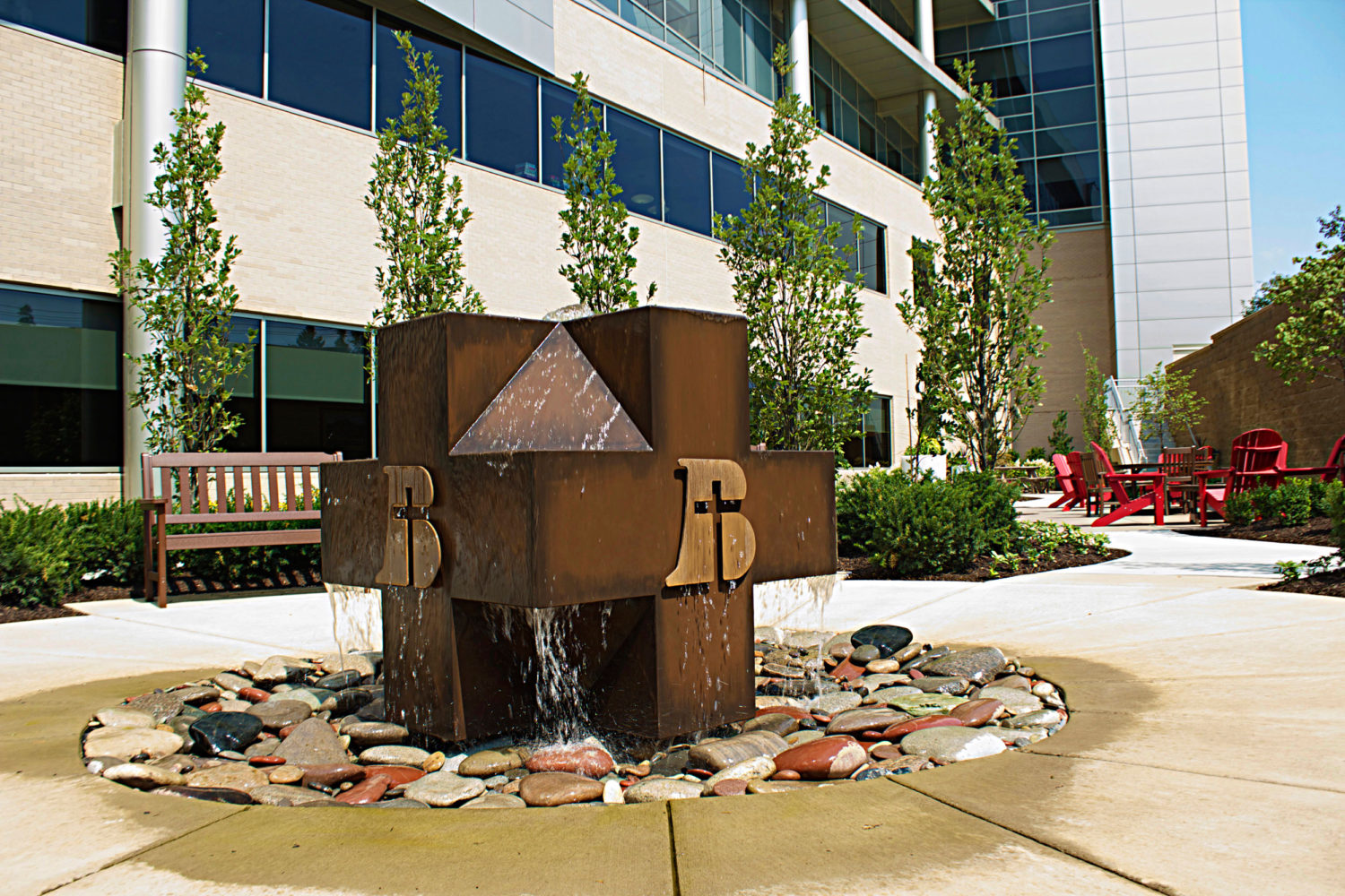 Bergan Mercy Water Feature Sculpture