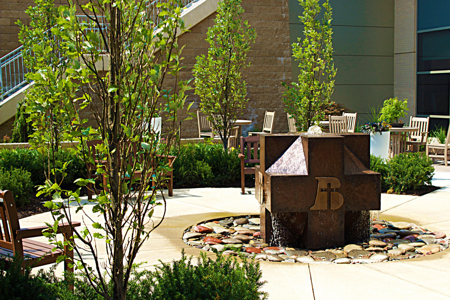 Bergan Mercy Water Feature Sculpture