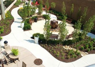 Bergan Mercy Healing Garden