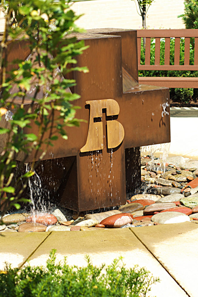 Bergan Mercy Water Feature Sculpture