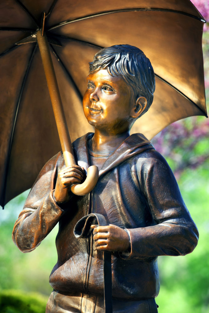 Cherished Upclose Boy sculpture