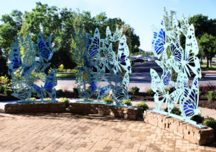 Harmony Screen and Chime Sculpture