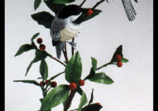 Harvest Time Chickadee