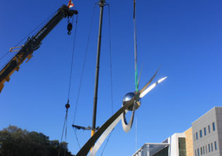 Soaring Sculpture Installation