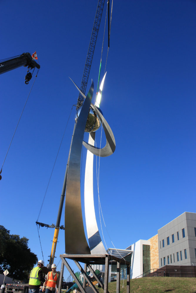 Soaring Sculpture Installation