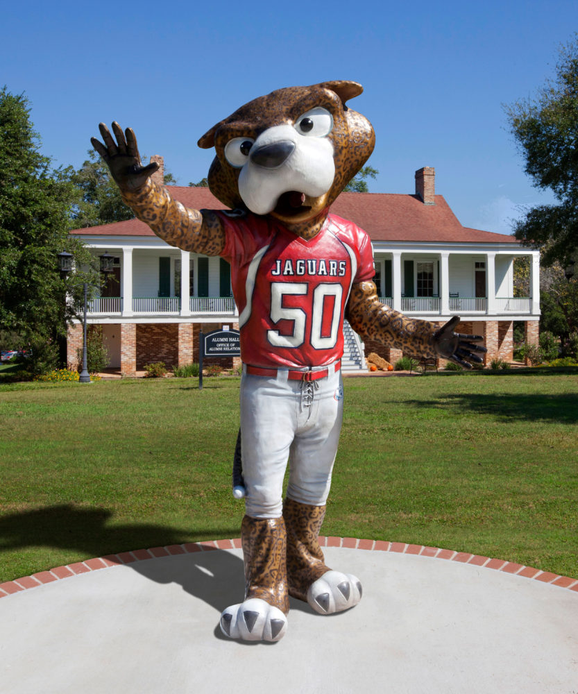 Southpaw Mascot Bronze Sculpture