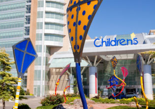 Kites Spirit Sculpture Children's Hospital