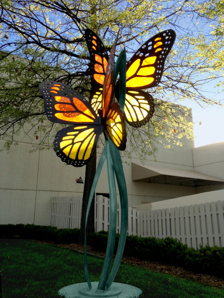 Tranquility Butterfly Sculpture