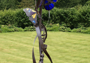 Transcending Butterfly sculpture