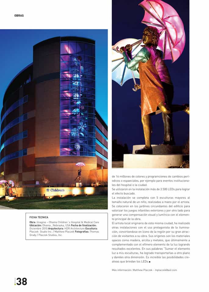 Imagine Children's Hospital Article Megaluz Magazine en Espanol