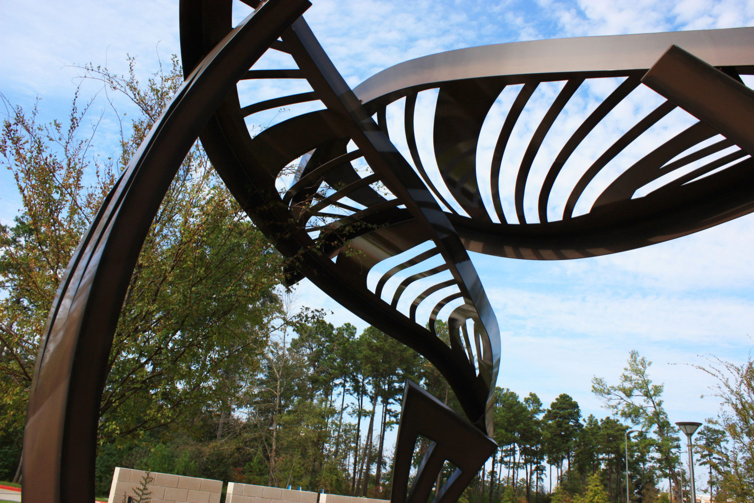 Leaf Arbor Healing Garden Structure