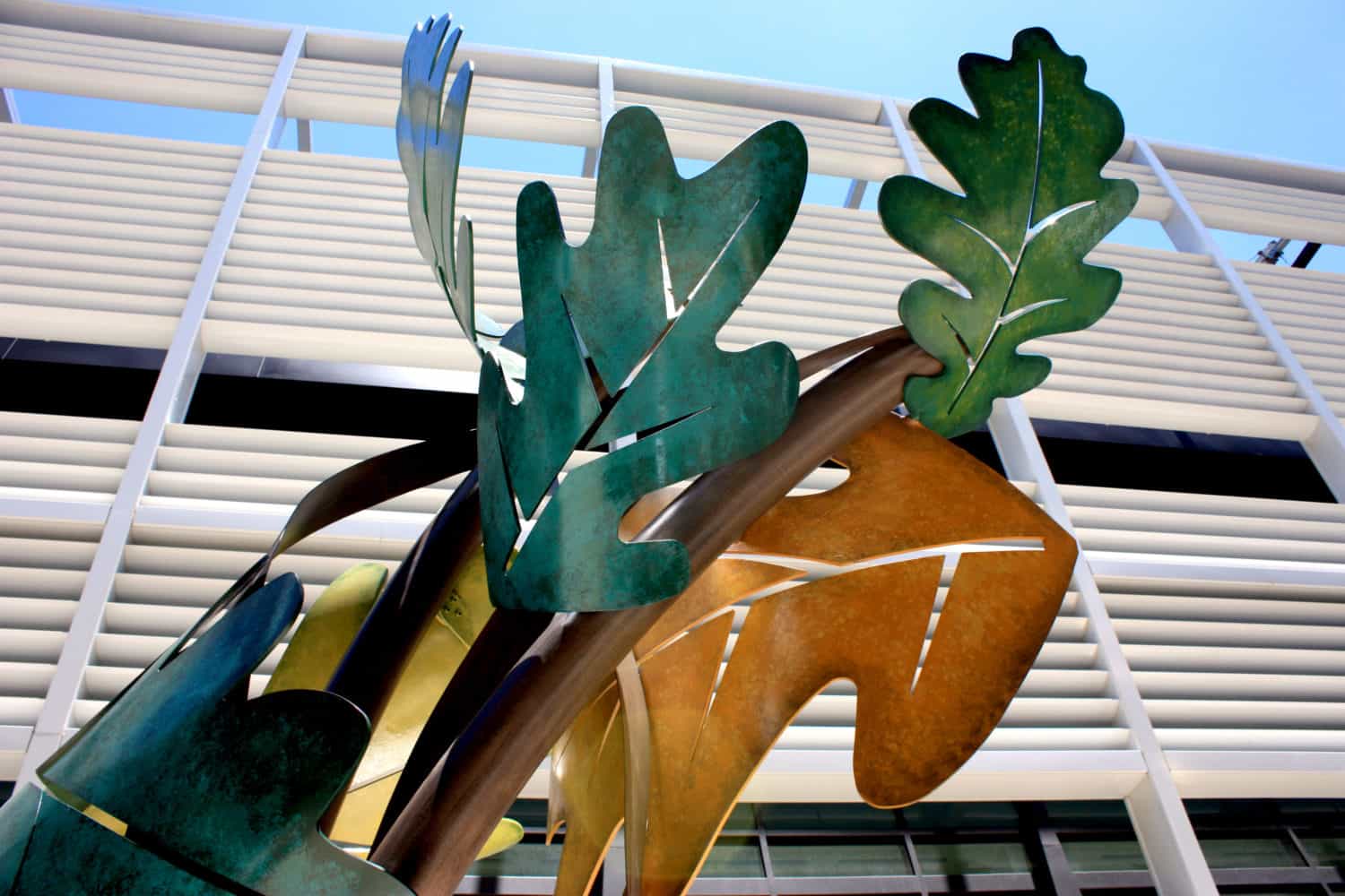 Organic Leaf Sculpture