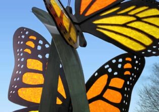 Acrylic Monarch Butterflies