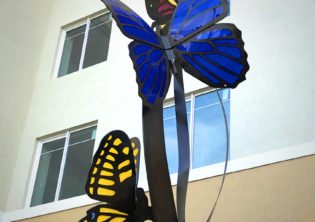 Essence Butterfly Sculpture