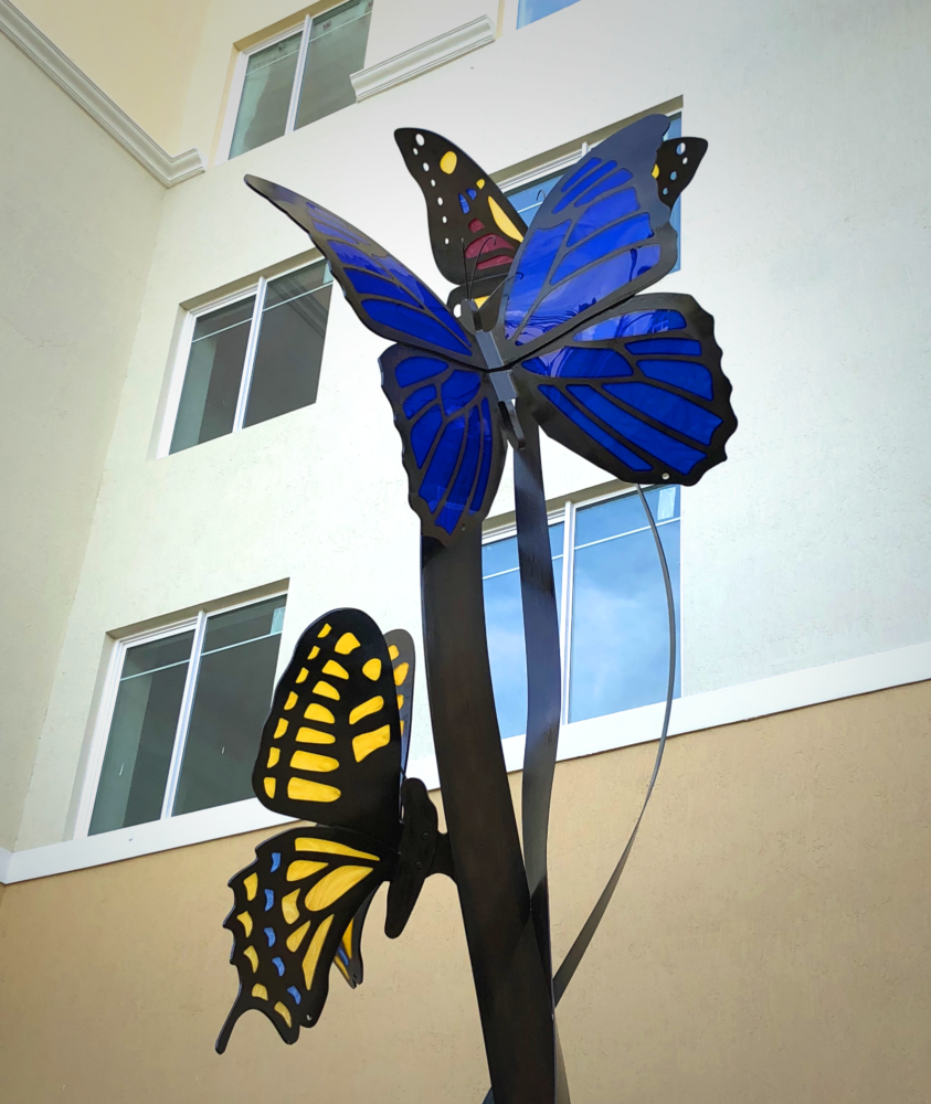 Essence Butterfly Sculpture